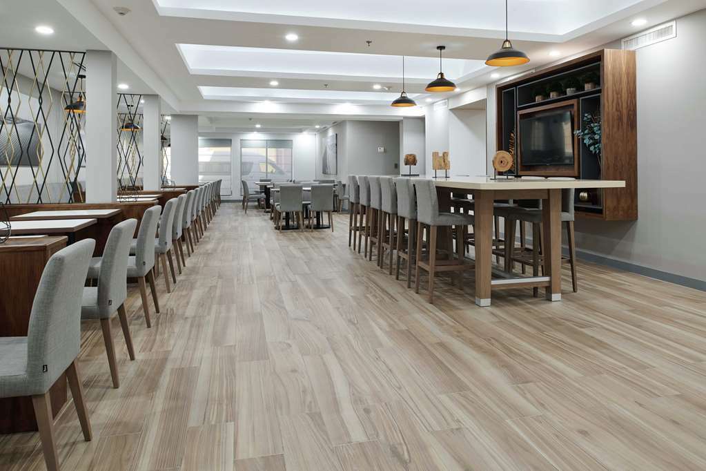 Hampton Inn Σιουδάδ Χουάρες Εστιατόριο φωτογραφία
